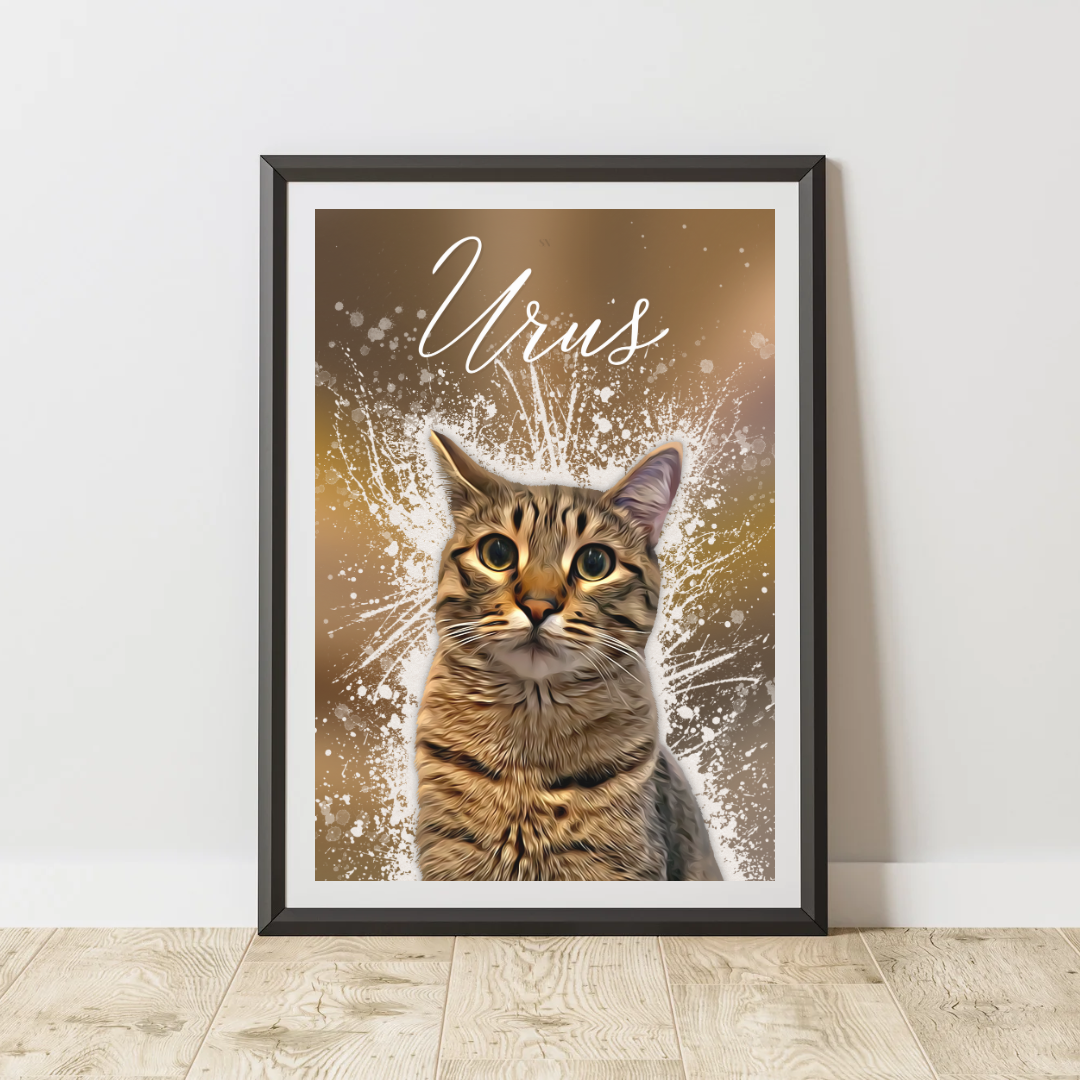 Affiche personnalisée Animaux Nouddle 2 (1 à 4 animaux)
