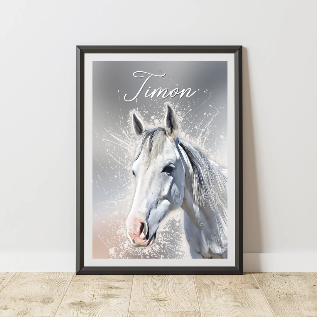 Affiche personnalisée Animaux Nouddle 2 (1 à 4 animaux)