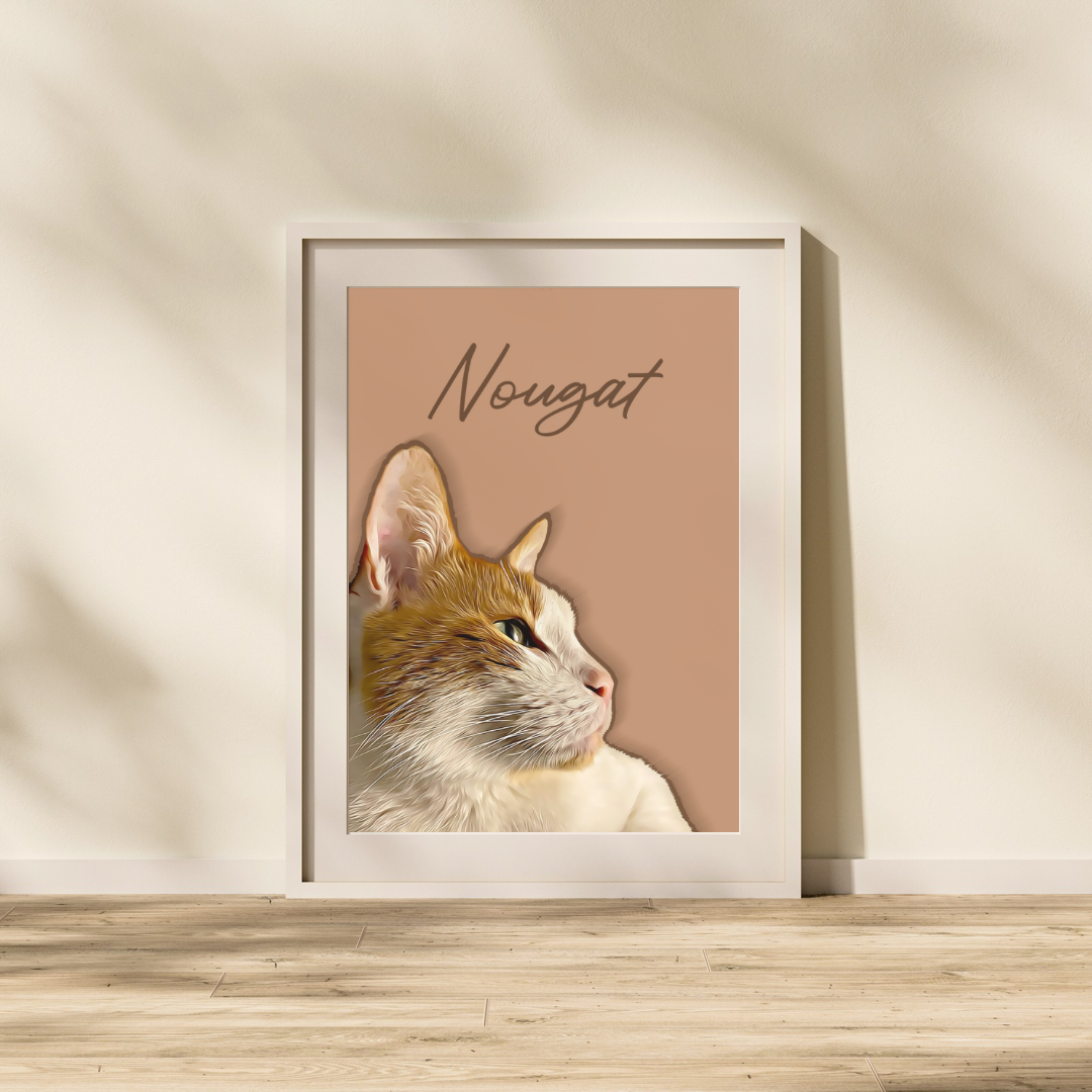 Affiche personnalisée Réel Animaux ( 1 à 4 )