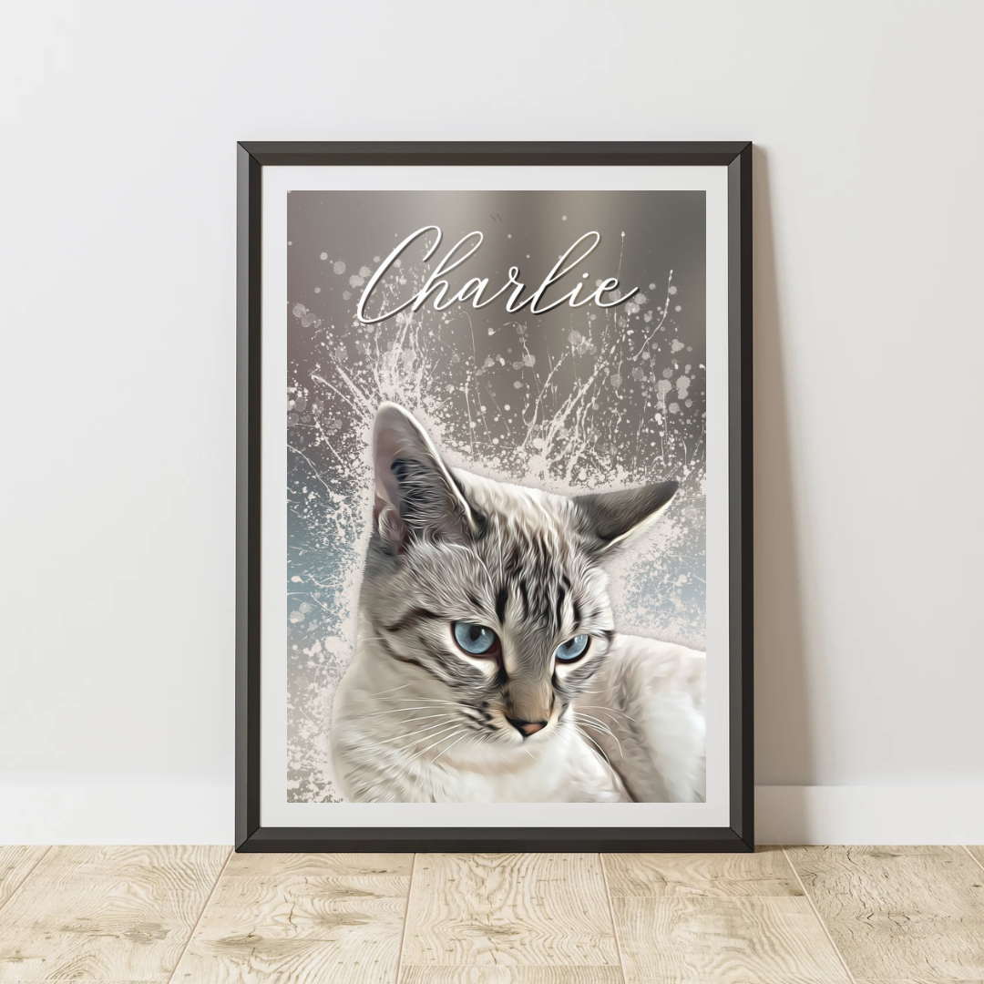 Affiche personnalisée Animaux Nouddle 2 (1 à 4 animaux)