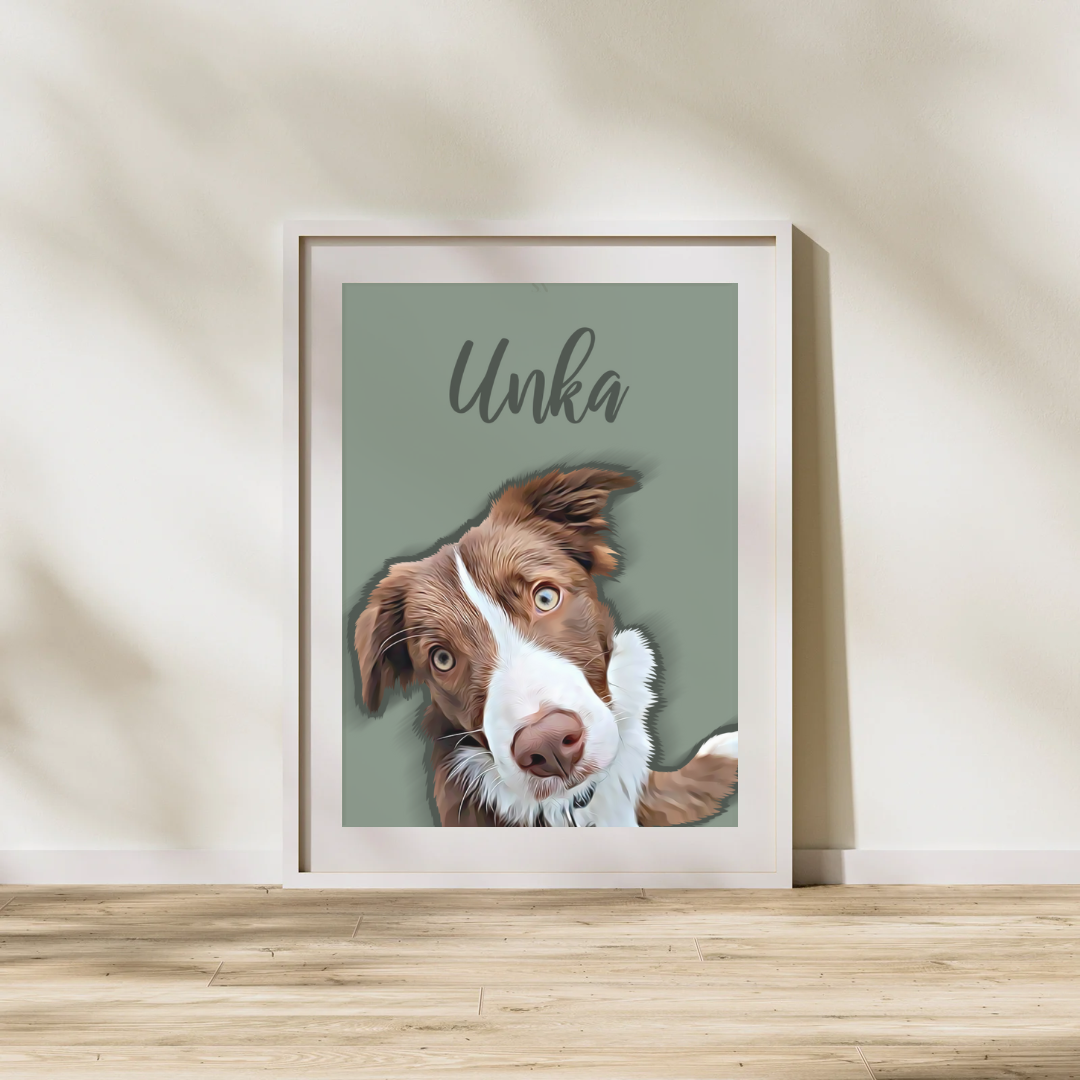 Affiche personnalisée Réel Animaux ( 1 à 4 )
