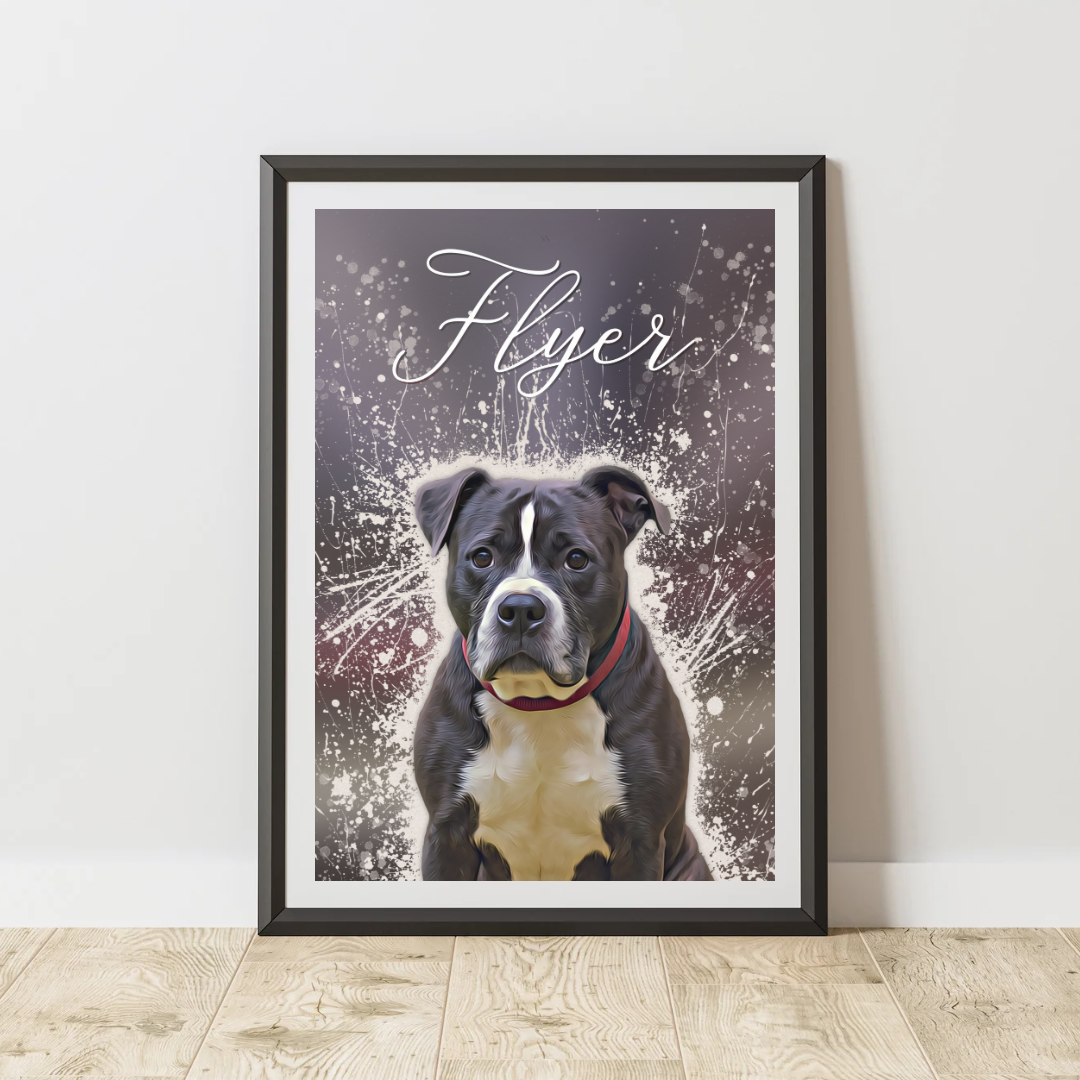 Affiche personnalisée Animaux Nouddle 2 (1 à 4 animaux)