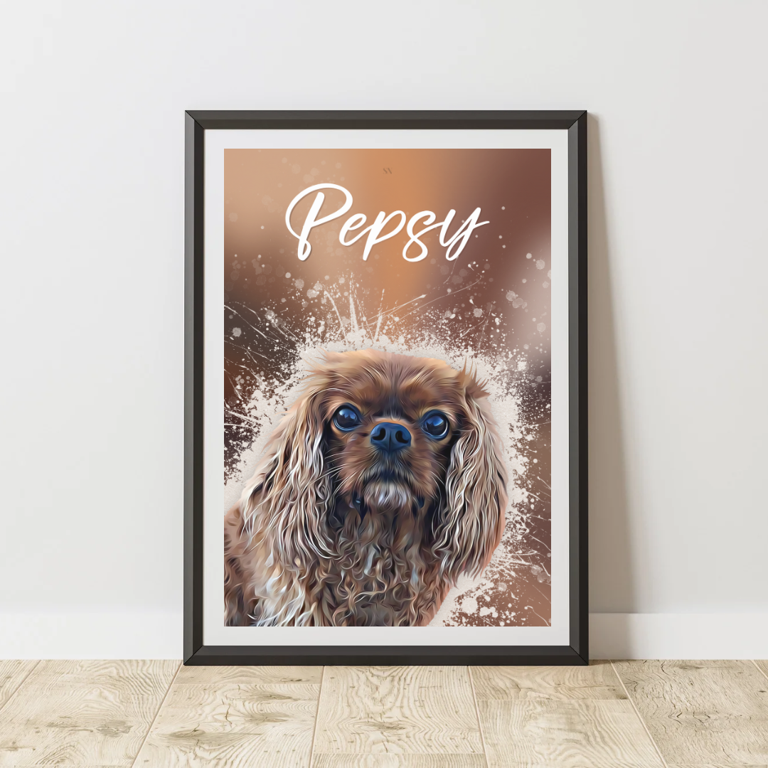 Affiche personnalisée Animaux Nouddle 2 (1 à 4 animaux)