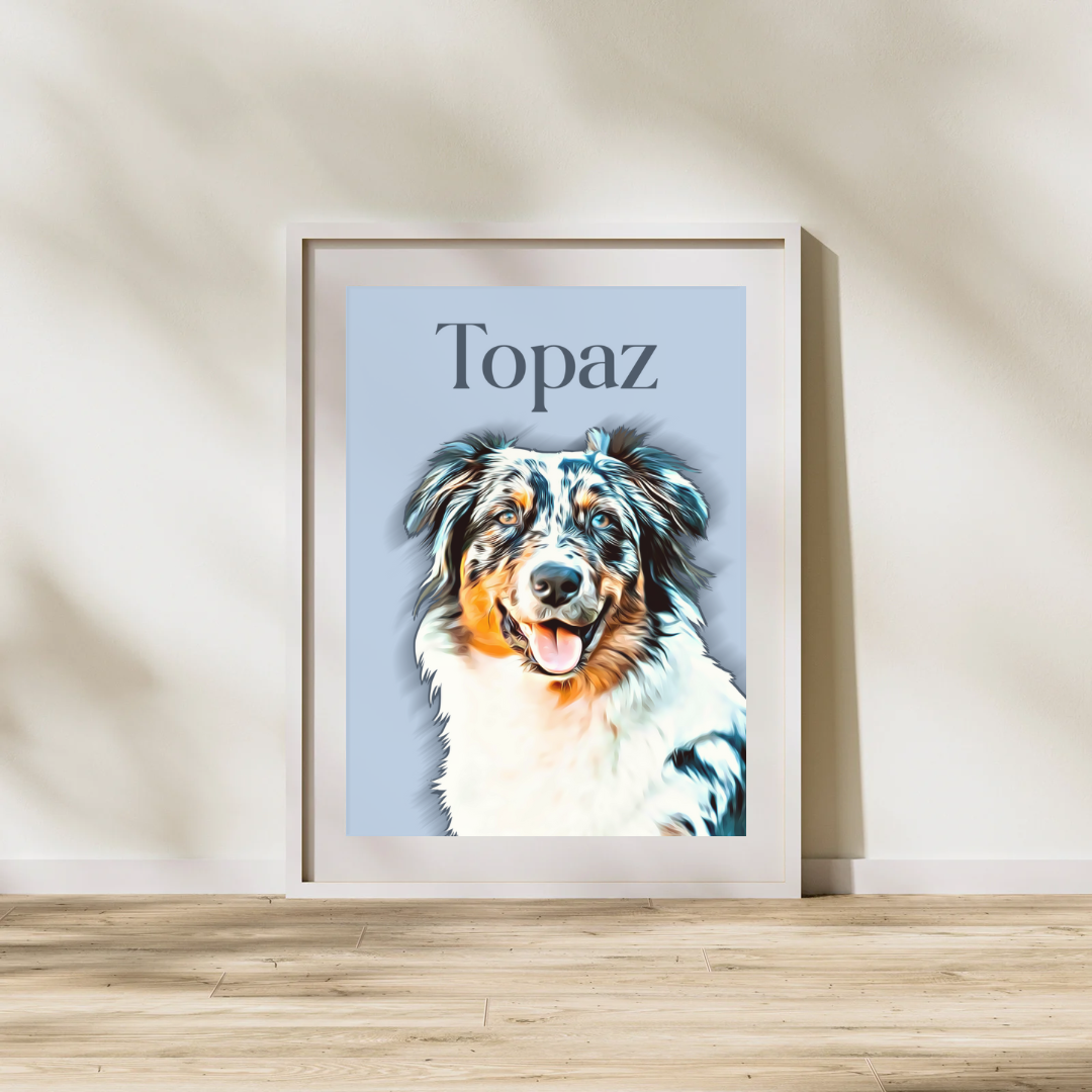 Affiche personnalisée Réel Animaux ( 1 à 4 )