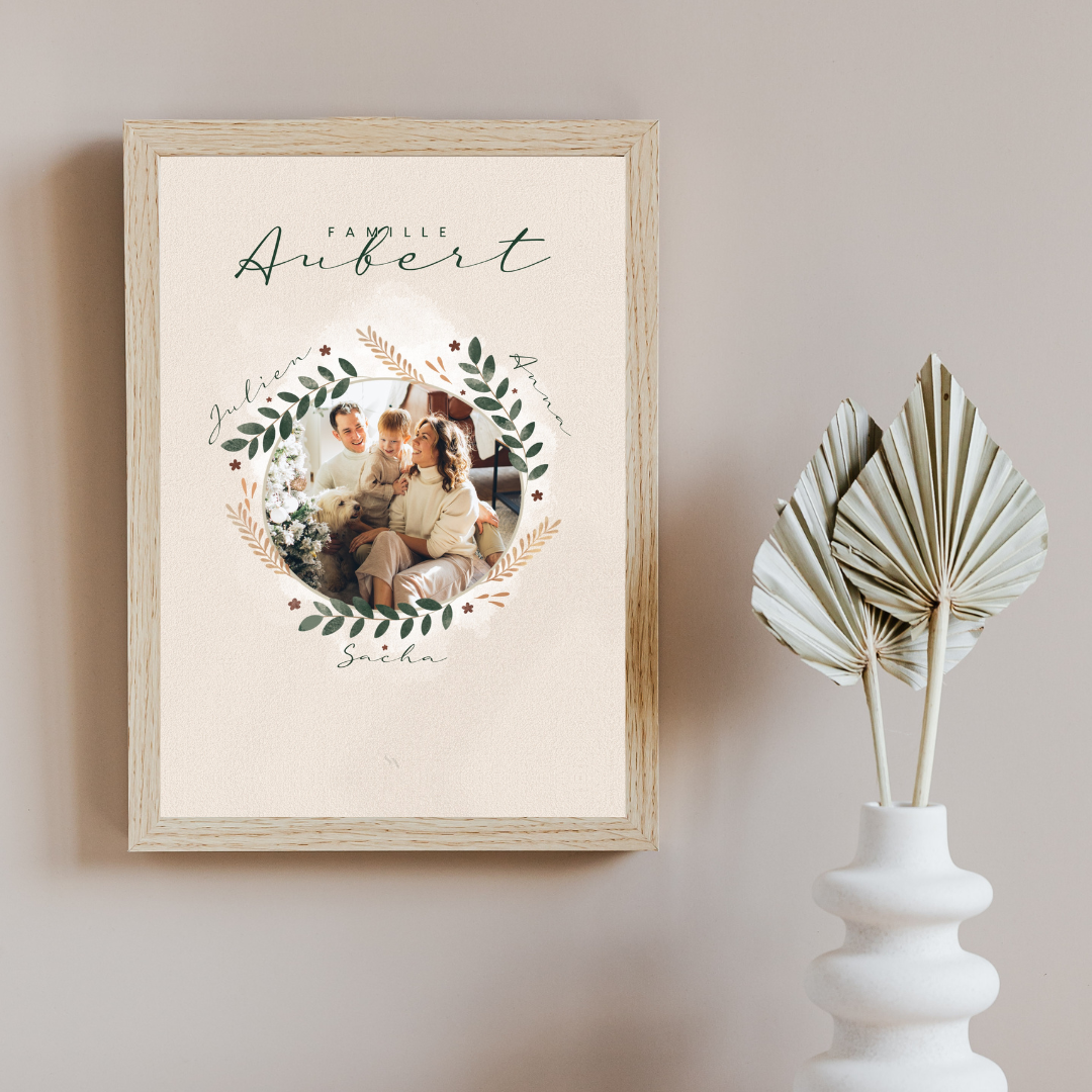 Affiche personnalisée Couronne