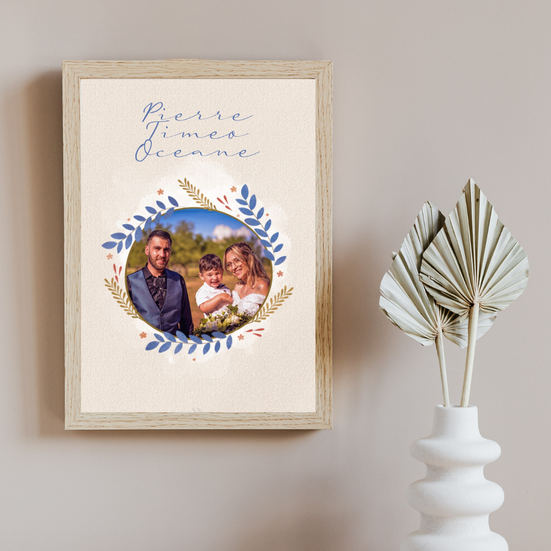Affiche personnalisée Couronne