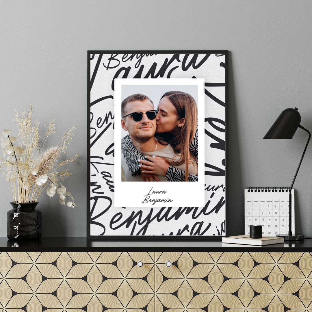 Affiche Personnalisée Photo Polaroïd