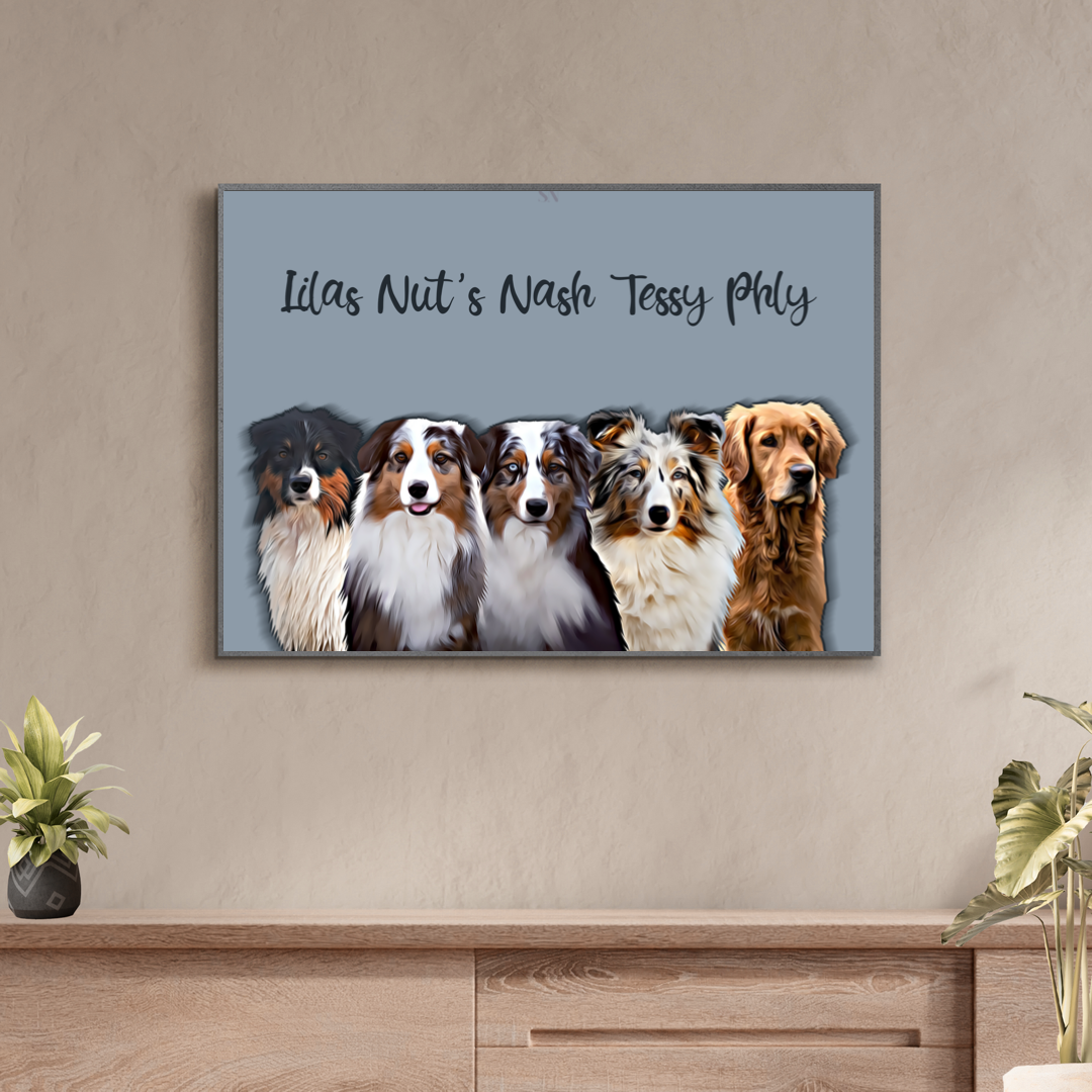 Affiche Personnalisée Réel Animaux ( 5 à 9 )