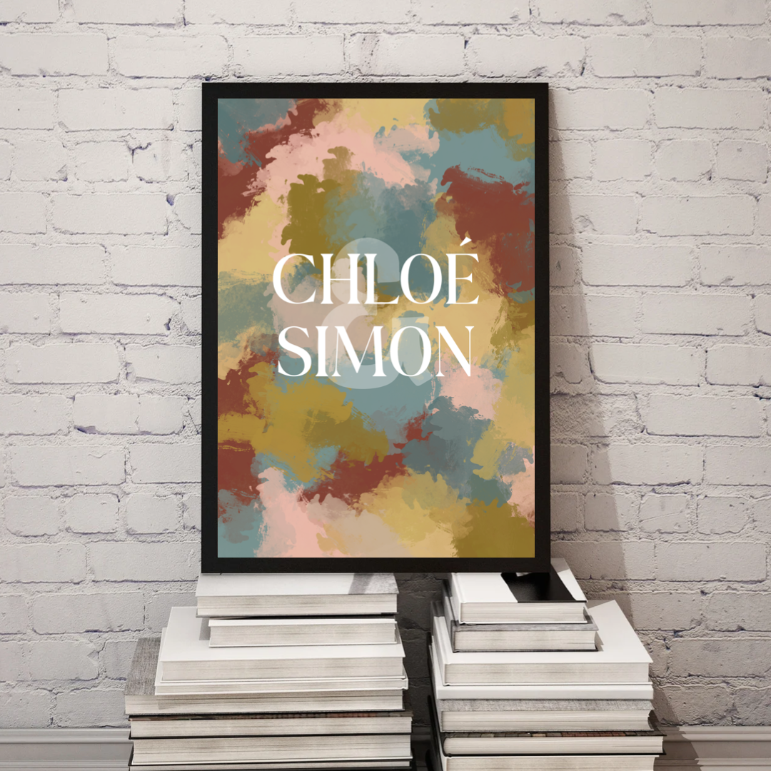 Affiche Personnalisée Prénoms Déco