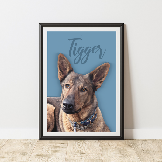 Affiche personnalisée Réel Animaux ( 1 à 9 )