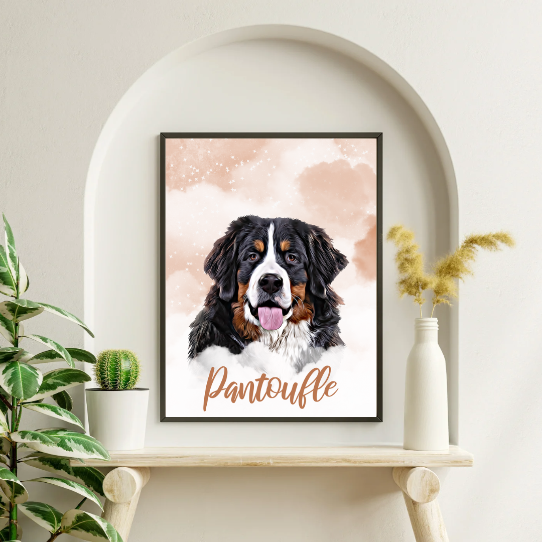 Affiche personnalisée Ciel (Un Animal)