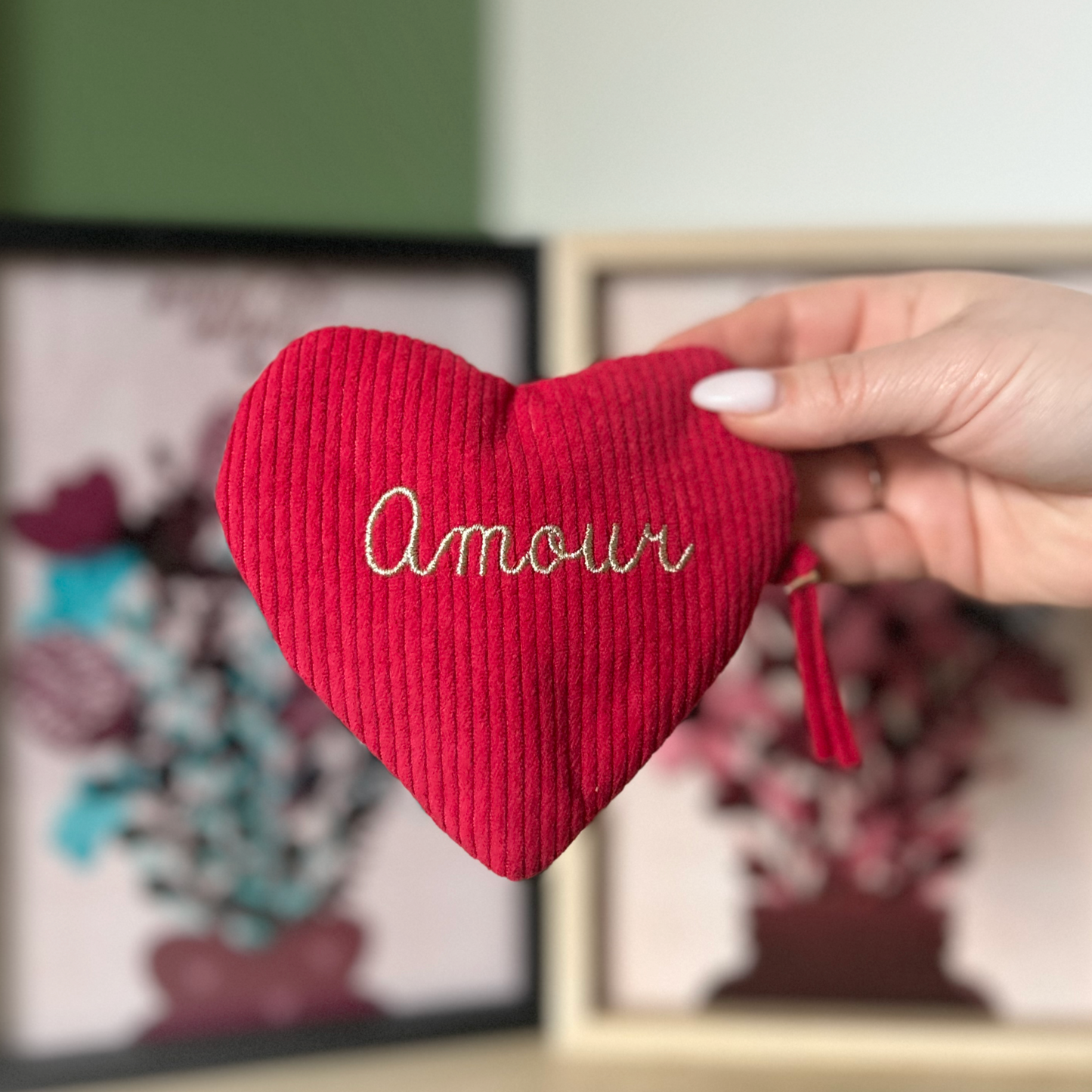 Box Fête Mamie (Porte monnaie Amour ou Pochette Mamie Chérie)