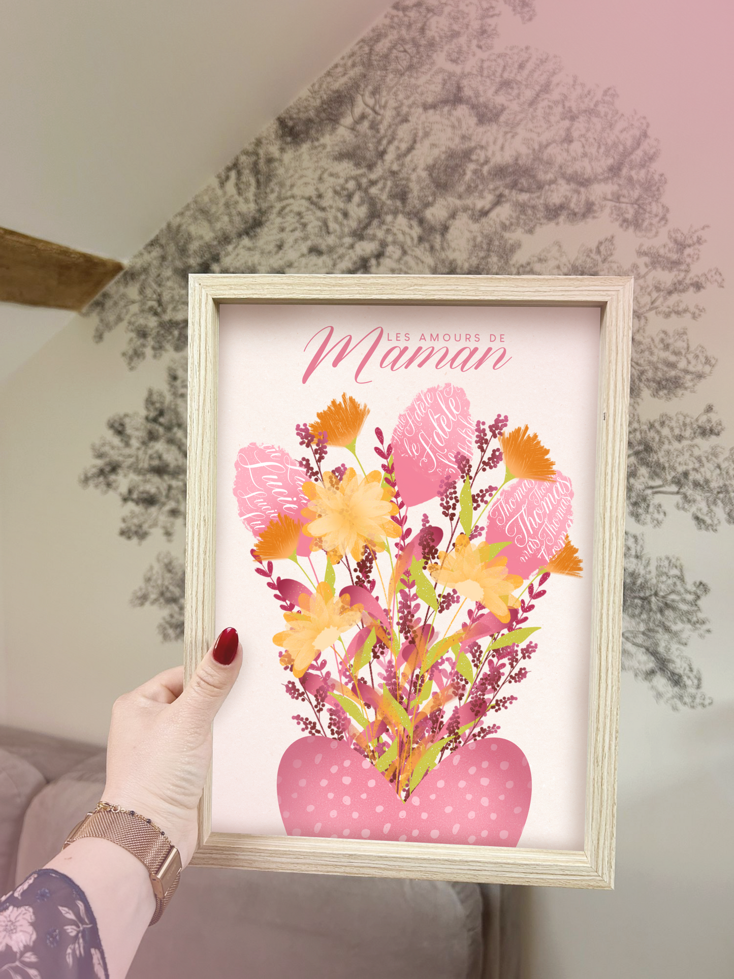 🌸 Box Fête des Mères (Affiche et Trousse) 🌸
