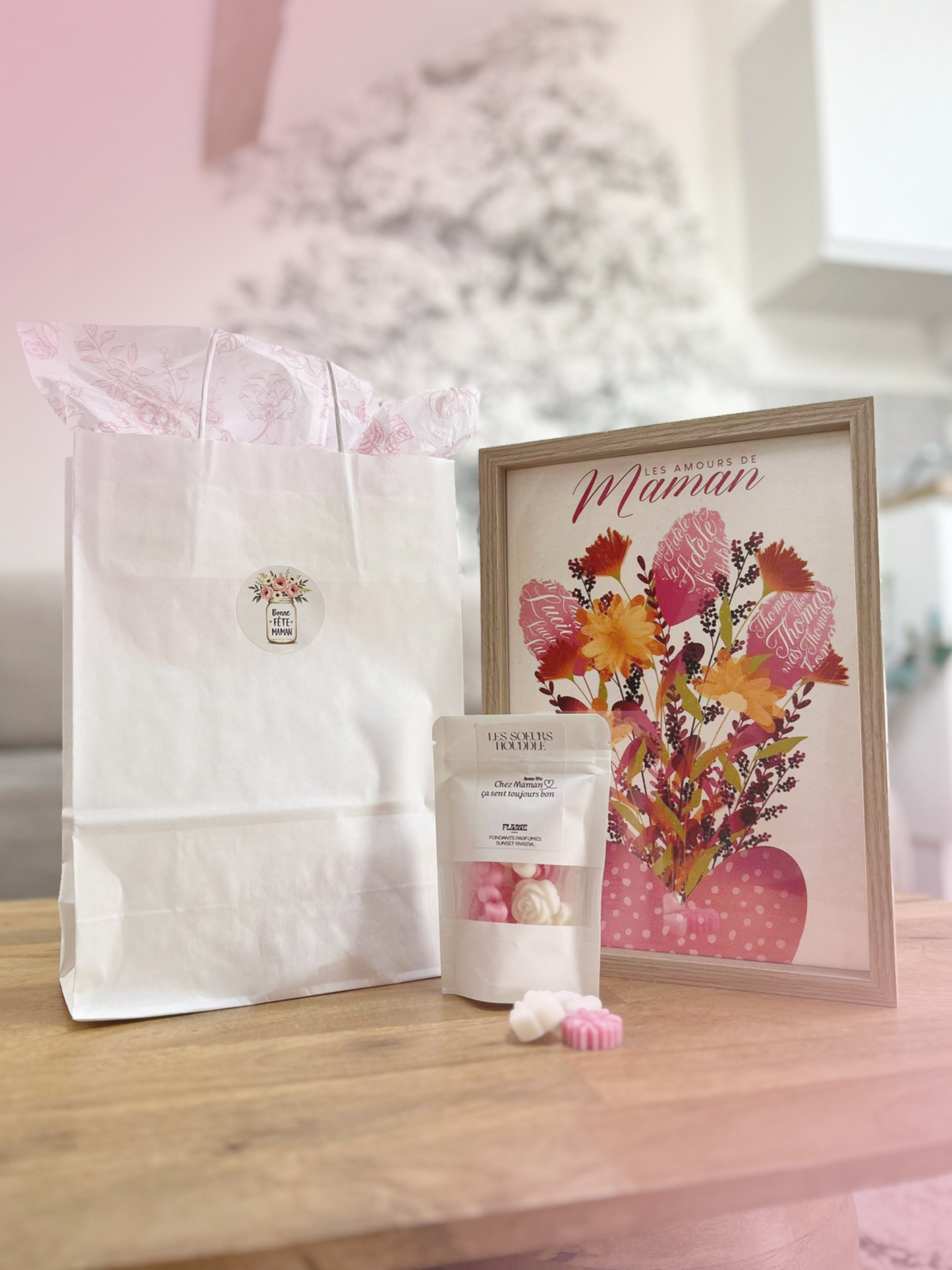 🌸 Box Fête des Mères (Affiche et fondants parfumés) 🌸