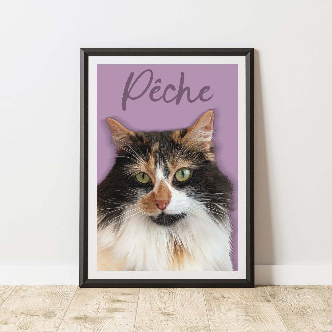 Affiche personnalisée Réel Animaux ( 1 à 9 )