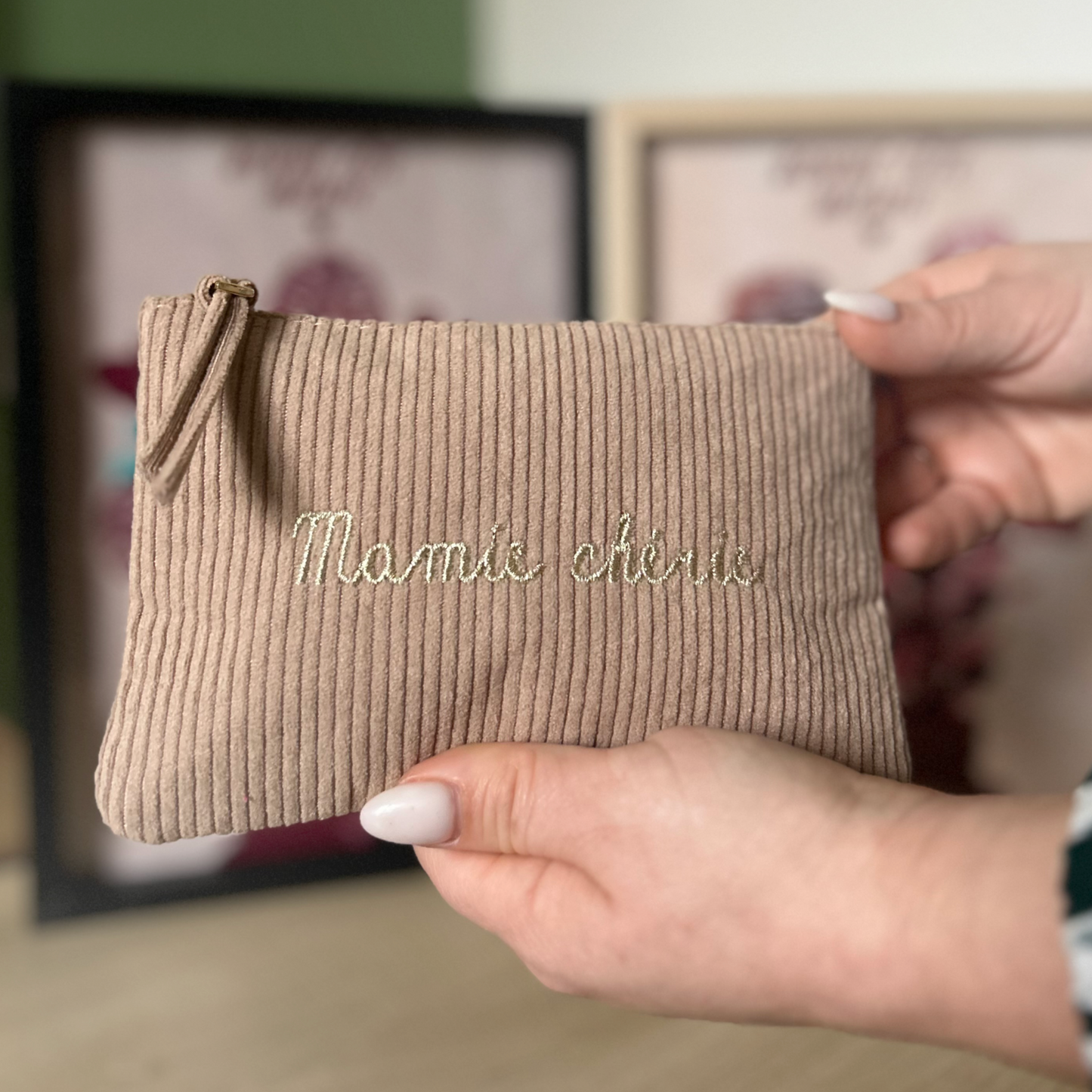 Box Fête Mamie (Porte monnaie Amour ou Pochette Mamie Chérie)