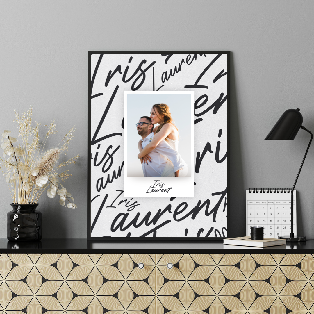 Affiche Personnalisée Photo Polaroïd
