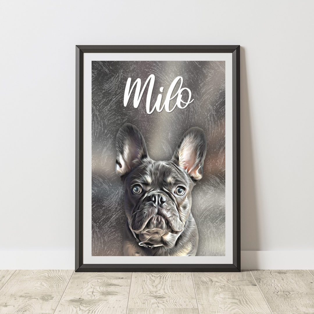 Affiche personnalisée Animaux « Seattle » (1 à 4 animaux)