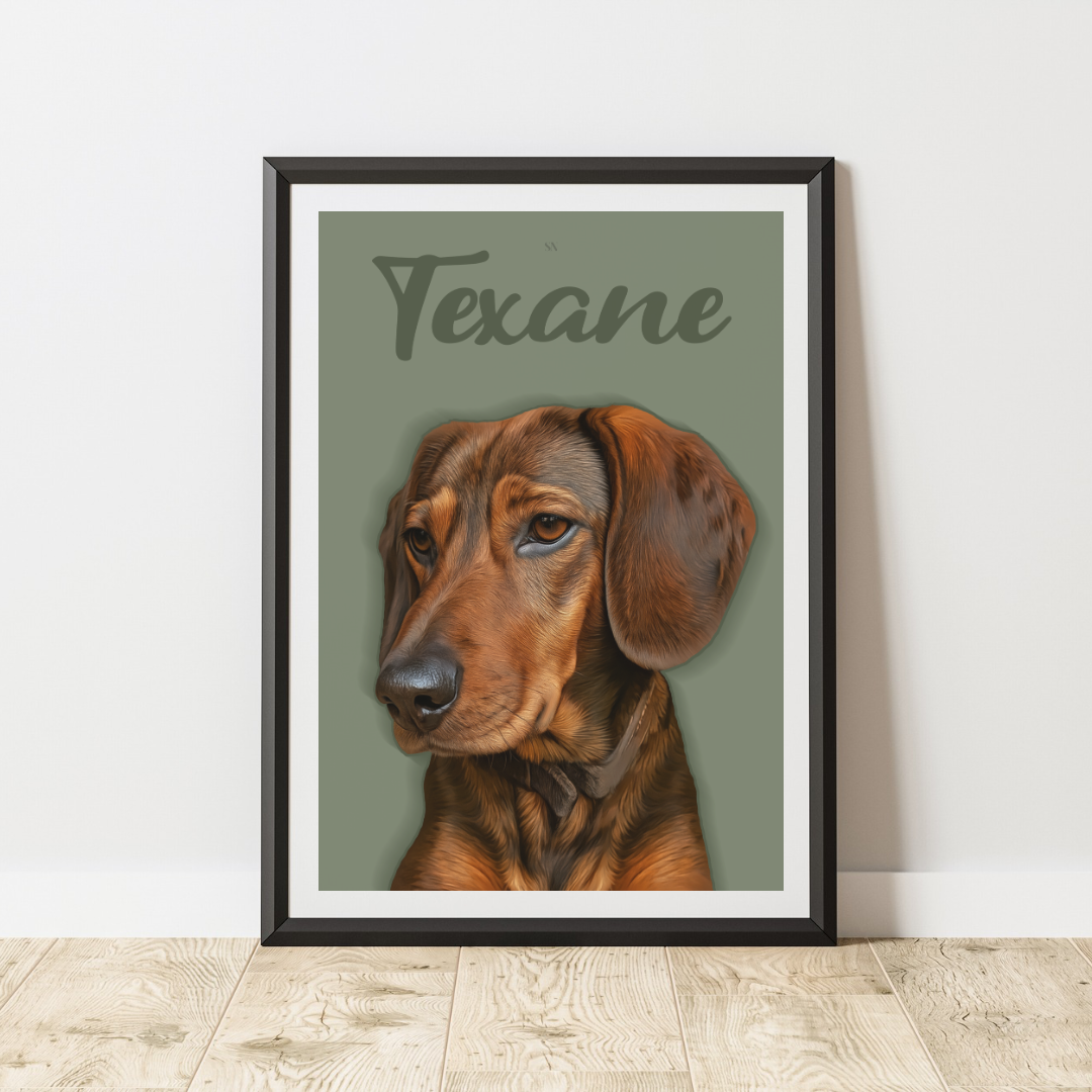 Affiche personnalisée Réel Animaux ( 1 à 9 )