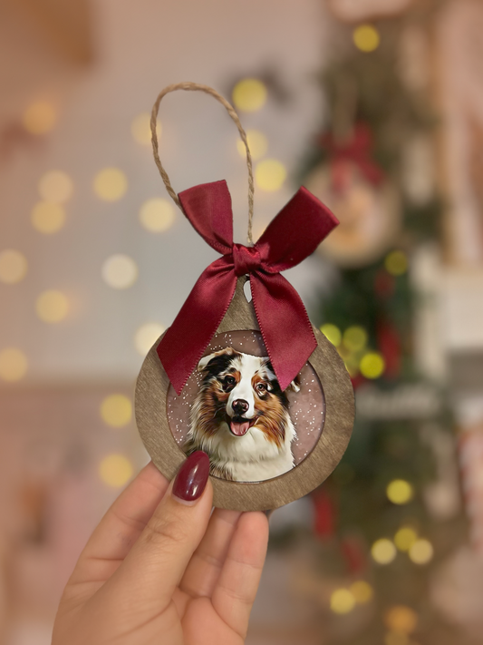 Boule de Noël personnalisée Illustration