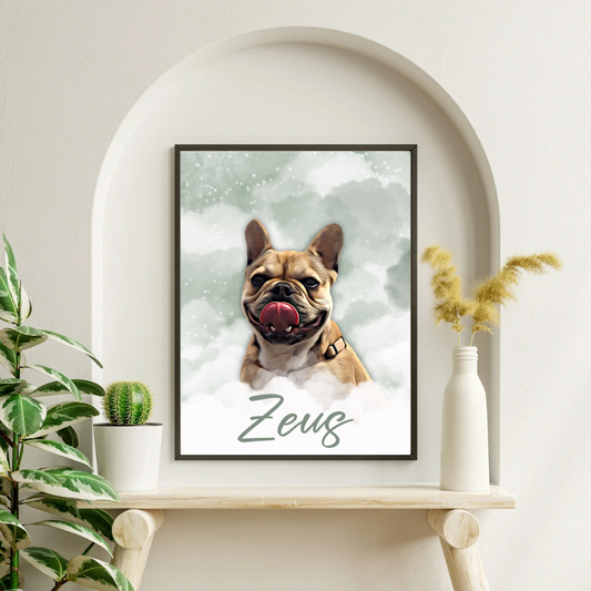 Affiche personnalisée Ciel (Un Animal)
