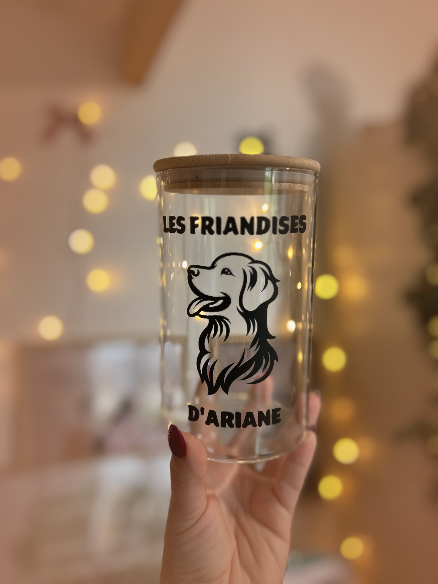 Pot à friandises personnalisé