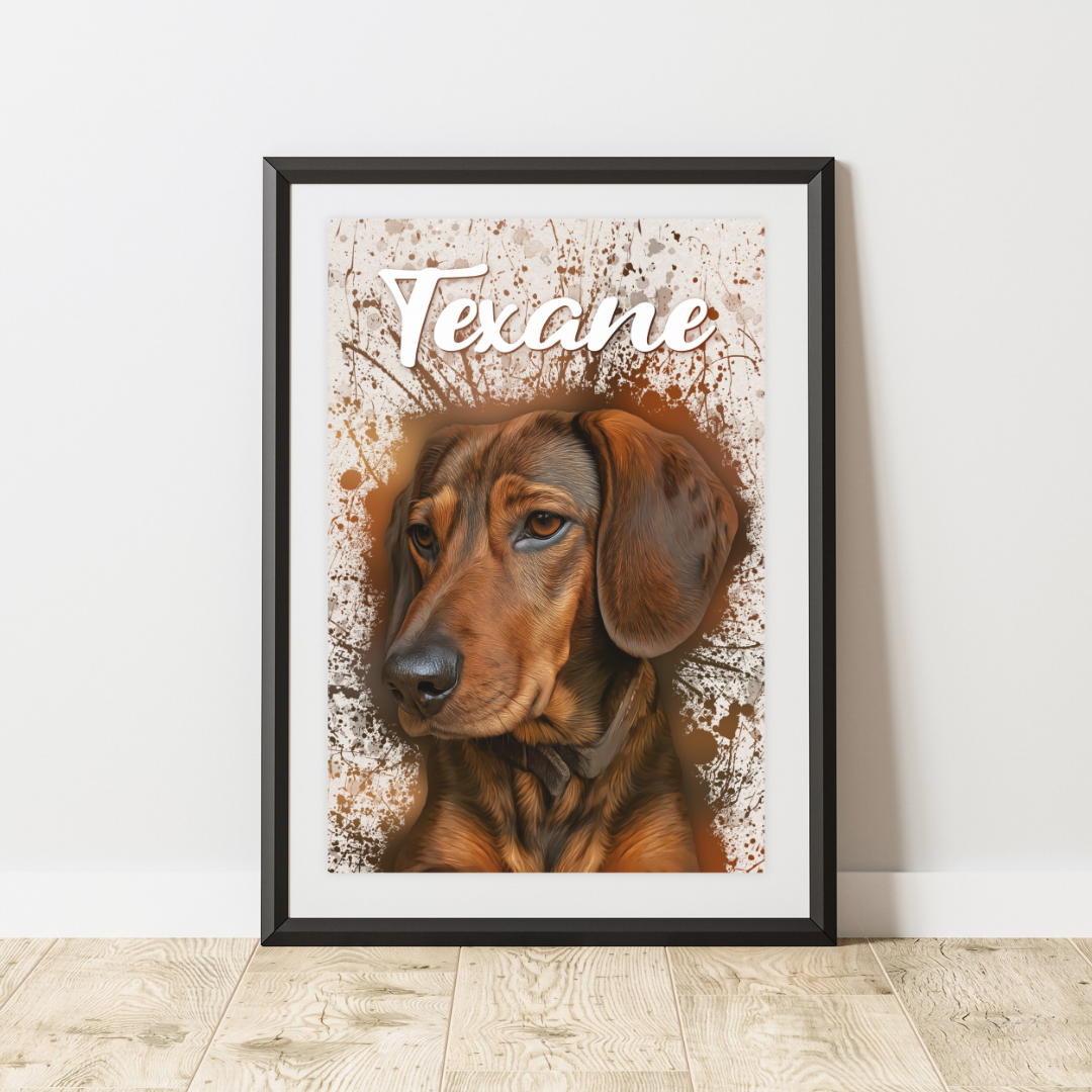 Affiche Nouddle 1 - Affiche Animal personnalisée