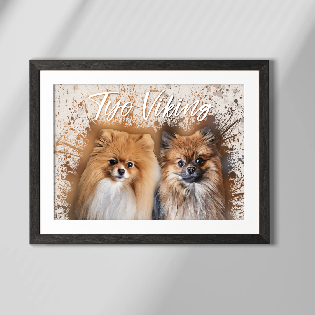 Affiche Nouddle 1 - Affiche Animal personnalisée