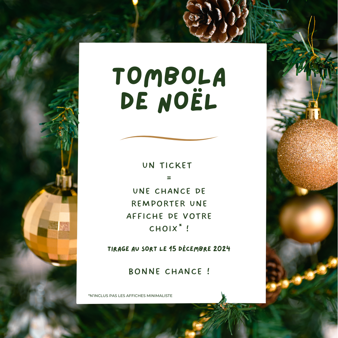 Ticket Tombola de Noël